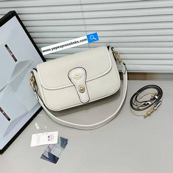 COACH HADLEY SHOULDER BAG WITH LONG AND SHORT BELT