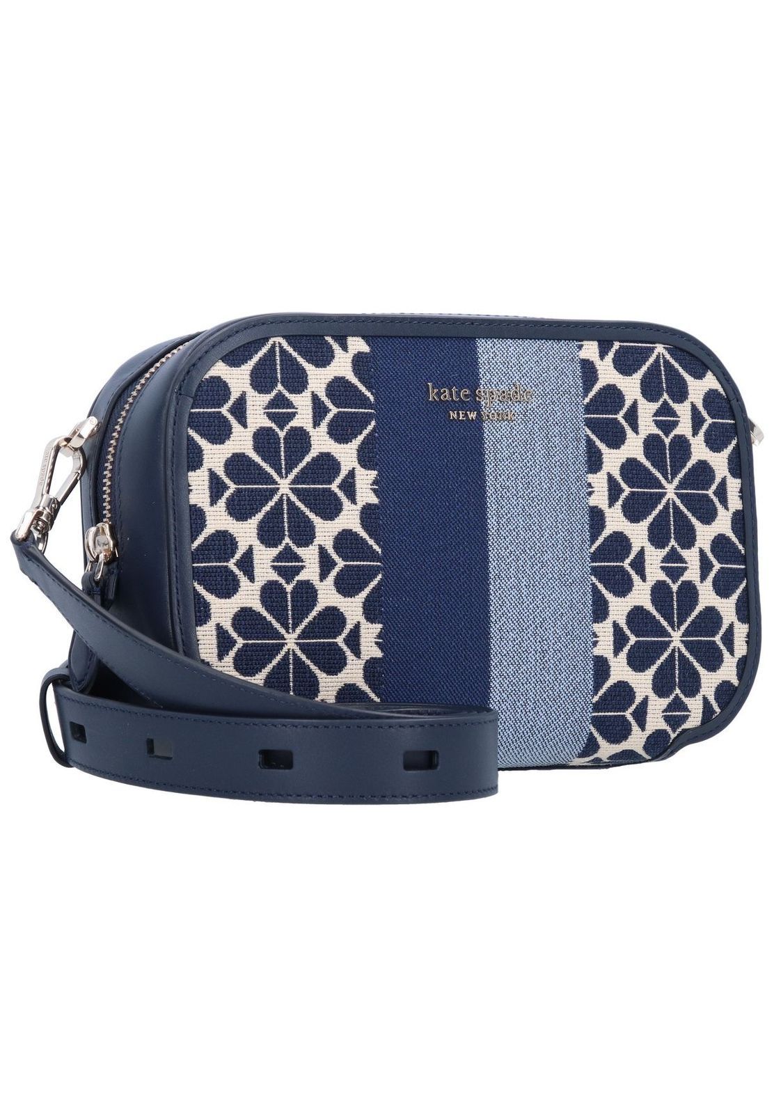 KATE SPADE JACQUARD STRIPE CAMERA BAG