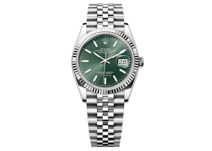 ROLEX DATEJUST STEEL GREEN - LABLEWHORE.COM