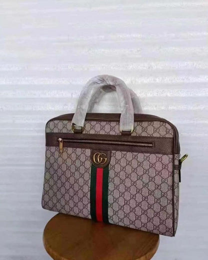 Gucci GG Supreme Ophidia Laptop Bag With Dust Bag - LABLEWHORE.COM