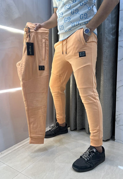 Balmain Paris Steel Logo Imported Premium Rider Jogger