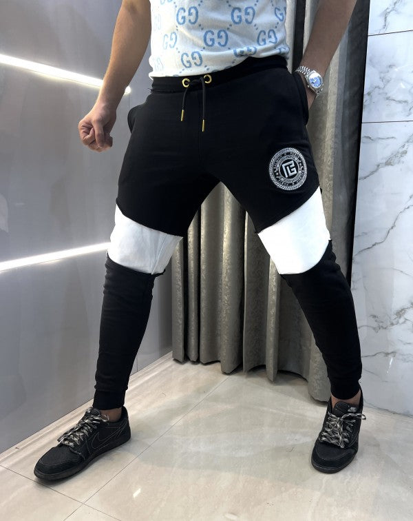 Balmain Paris Embroidery Logo Cut Design Imported Premium Jogger