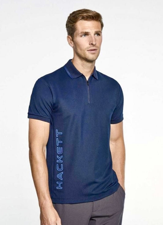 Hacket Aston Martin Petrol Premium Polo T-Shirt