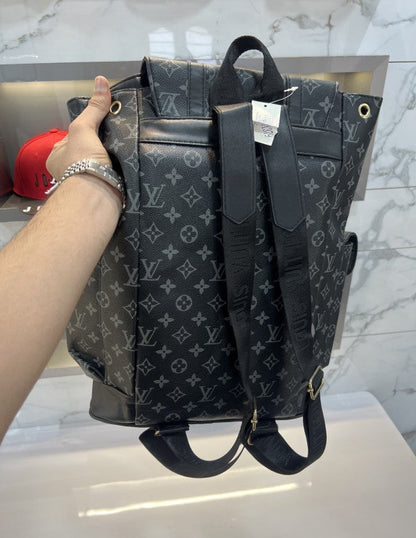 Louis Vuitton Self Monogram Print Imported Backpack