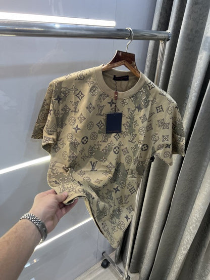 Louis Vuitton Monogram Print Imported Oversized T-Shirt