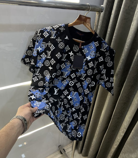 Louis Vuitton Monogram Print Imported Oversized T-Shirt