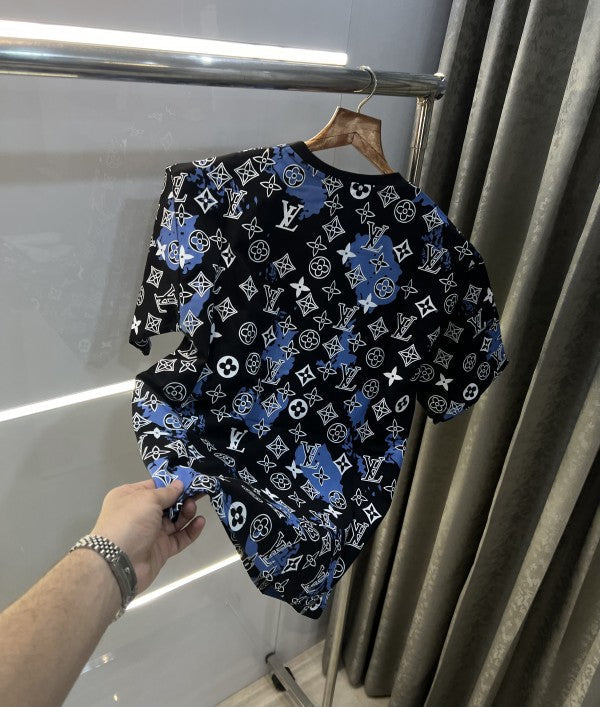 Louis Vuitton Monogram Print Imported Oversized T-Shirt