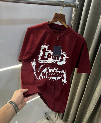 Louis Vuitton Printed Imported Oversized T-Shirt