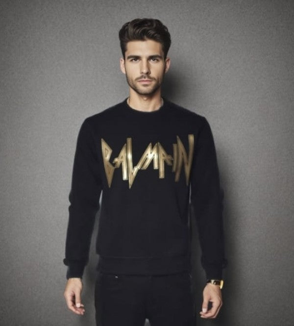 Balmain Paris Designer Premium Classic Sweatshirt