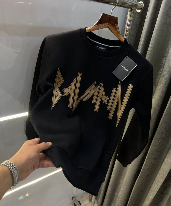 Balmain Paris Designer Premium Classic Sweatshirt