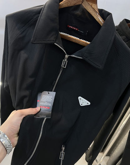 Prada Milano Steel logo Imported premium tracksuit