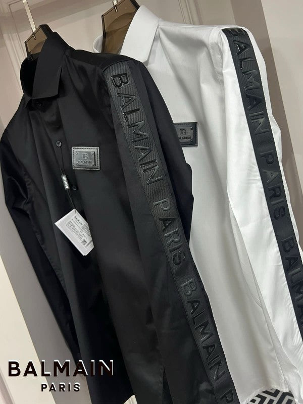 Balmain Paris Hand Patch Work Shirt With Premium Box Packing