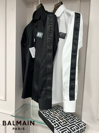 Balmain Paris Hand Patch Work Shirt With Premium Box Packing