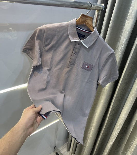 Tommy Hilfiger Embroidery Patch Premium Polo T-Shirt