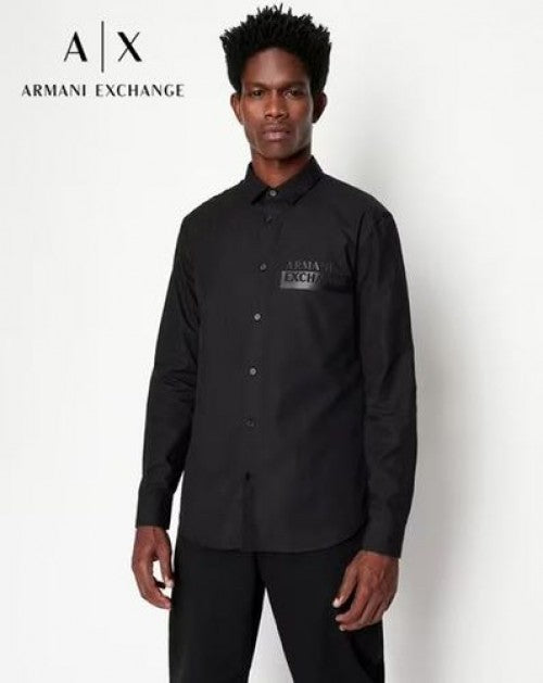 Armani exchange premium pogo shirt with box and carry bag