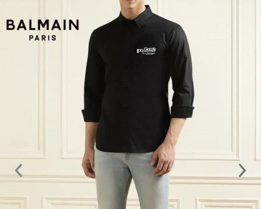 Balmain Paris Back Print Shirt With Premium Box Packing