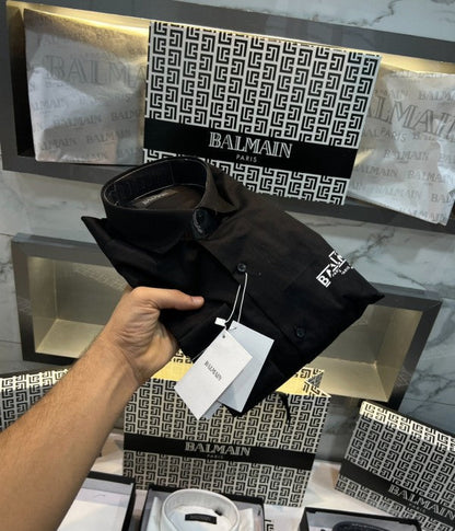 Balmain Paris Back Print Shirt With Premium Box Packing