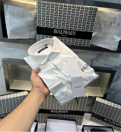 Balmain Paris Back Print Shirt With Premium Box Packing