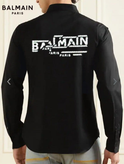 Balmain Paris Back Print Shirt With Premium Box Packing