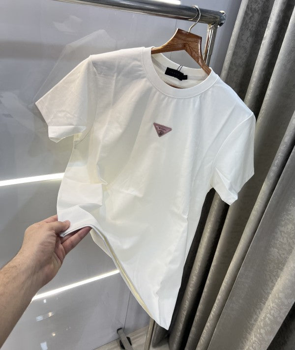 Prada Water Logo Imported Oversized T-Shirt