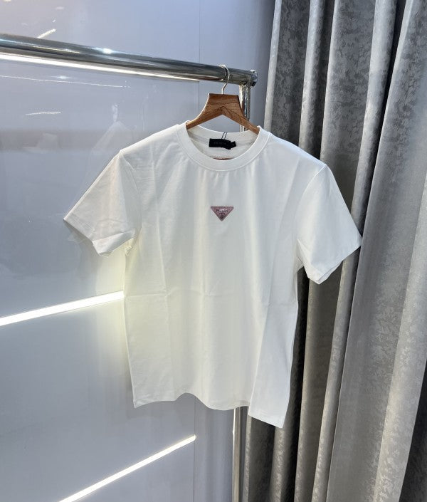 Prada Water Logo Imported Oversized T-Shirt