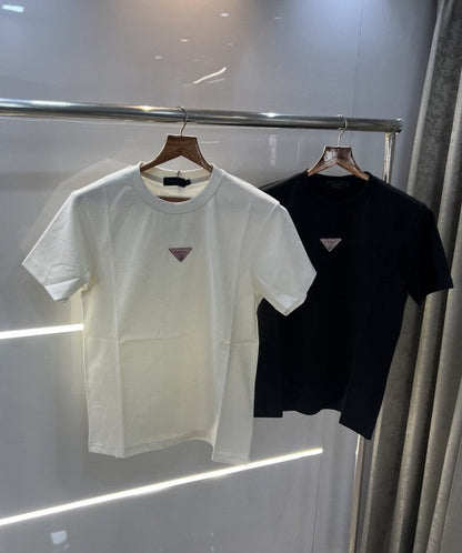 Prada Water Logo Imported Oversized T-Shirt