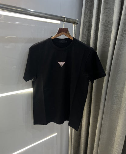 Prada Water Logo Imported Oversized T-Shirt