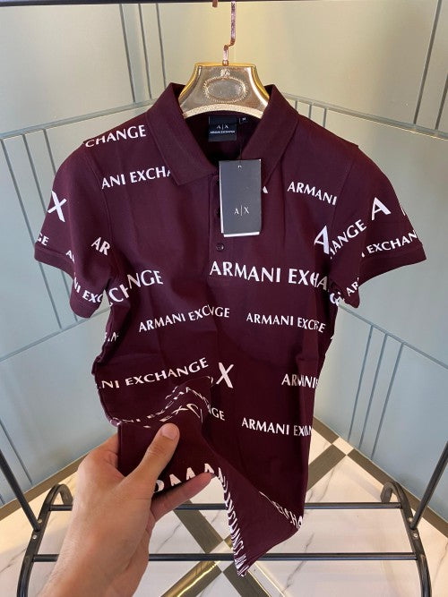 ARMANi EXCHANGE PREMIUM QUALITY POLO T SHIRT