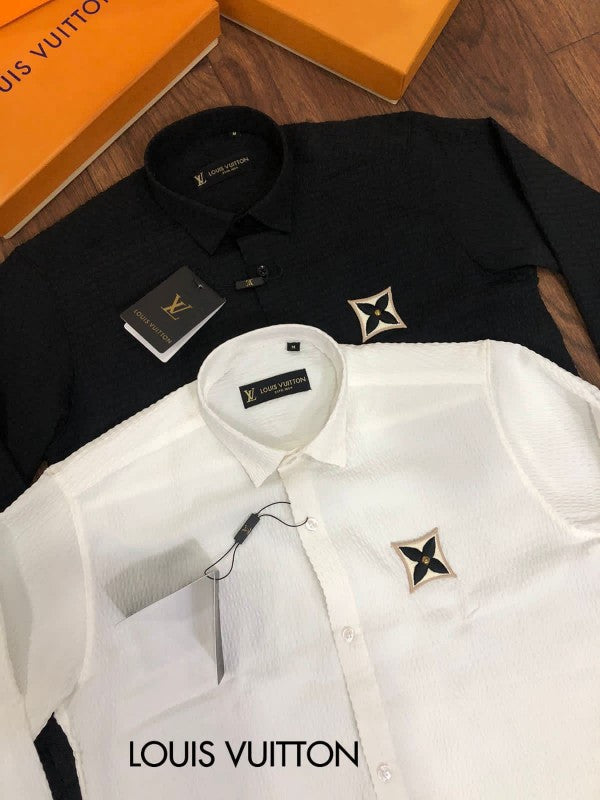 Louis Vuitton Designer Shirt With Premium Box Packing