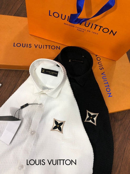 Louis Vuitton Designer Shirt With Premium Box Packing