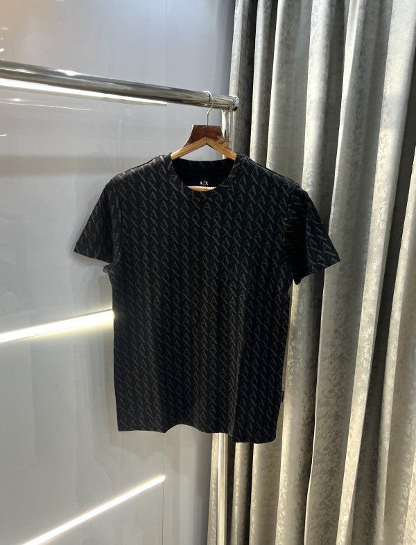 Armani Exchange All Over Printed Premium Classic T-Shirt