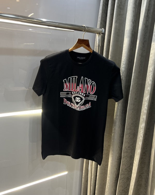 D&G Logo Print Premium Imported T-Shirt