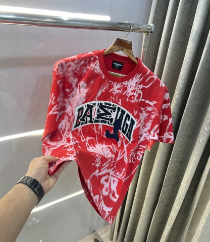 Balenciaga All Over Printed Imported Oversized T-Shirt