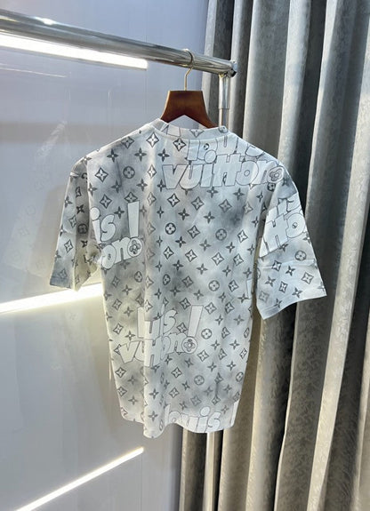 Louis vuitton  Monogram Print Imported Oversized T-Shirt