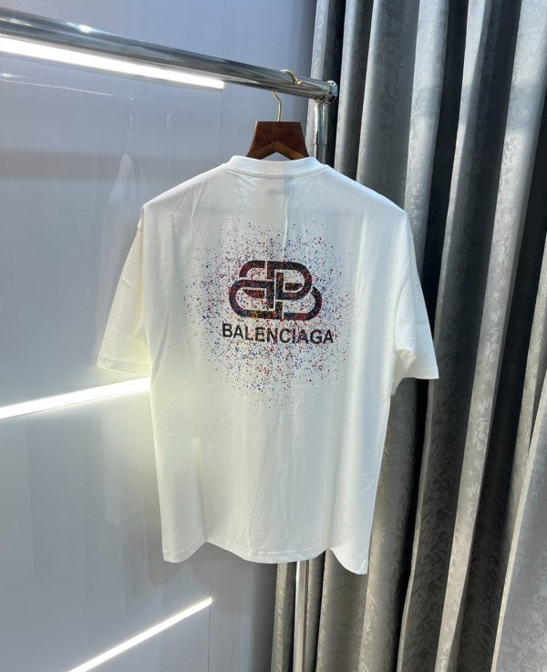 Balenciaga Back Printed Imported Oversized T-Shirt