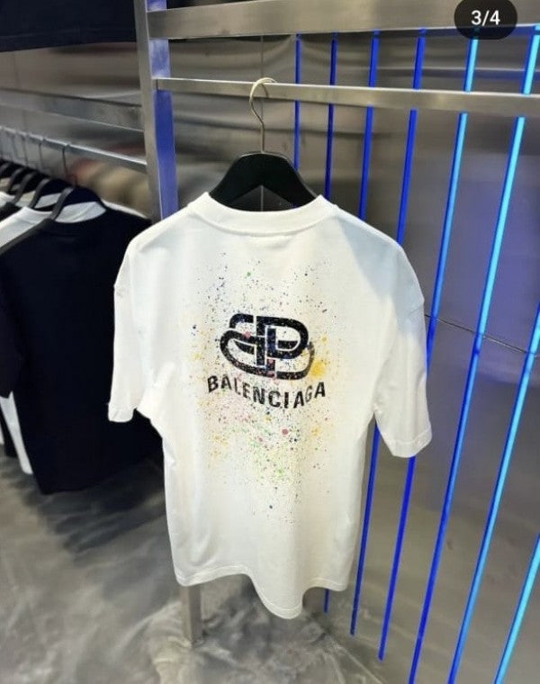 Balenciaga Back Printed Imported Oversized T-Shirt