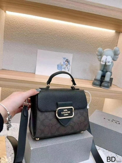 Coach Morgan Top Handle Signature Bag