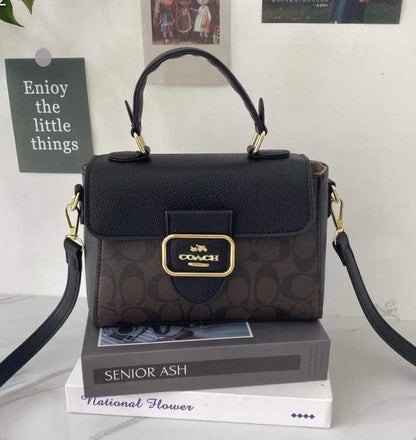 Coach Morgan Top Handle Signature Bag