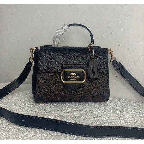 Coach Morgan Top Handle Signature Bag