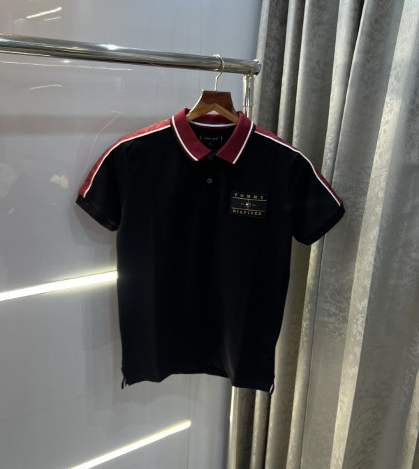 Tommy Hilfiger  Embroidery Logo Premium Classic Polo T-Shirt