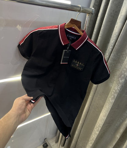 Tommy Hilfiger  Embroidery Logo Premium Classic Polo T-Shirt