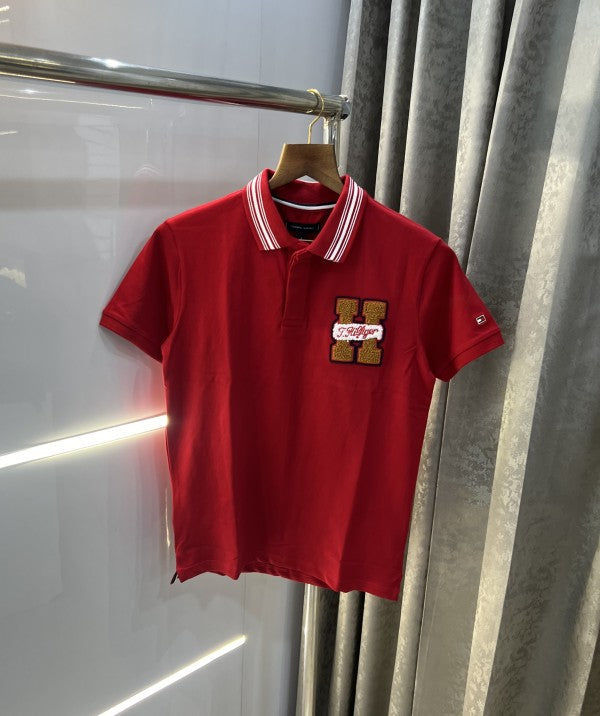 Tommy Hilfiger  Embroidery Logo Premium Classic Polo T-Shirt