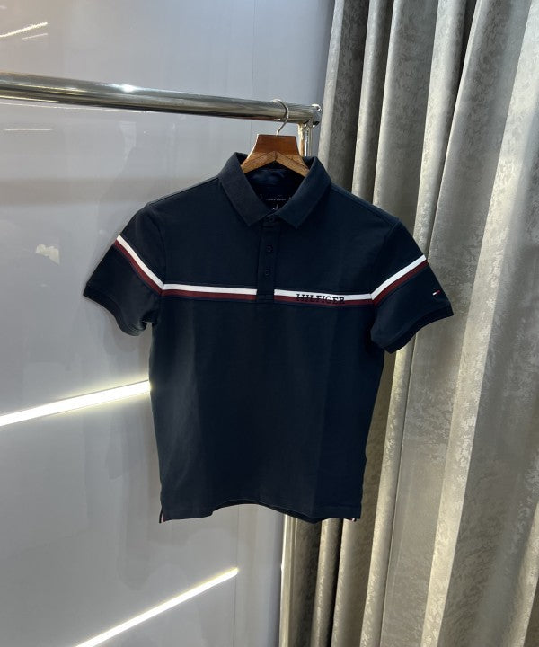 Tommy Hilfiger  Embroidery Logo Premium Classic Polo T-Shirt