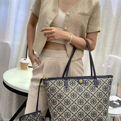 Tory Burch Monogram Tote Bag