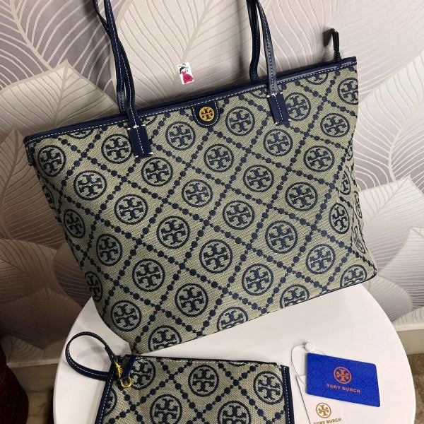 Tory Burch Monogram Tote Bag