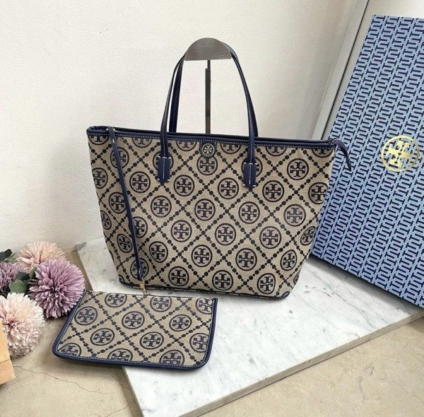 Tory Burch Monogram Tote Bag