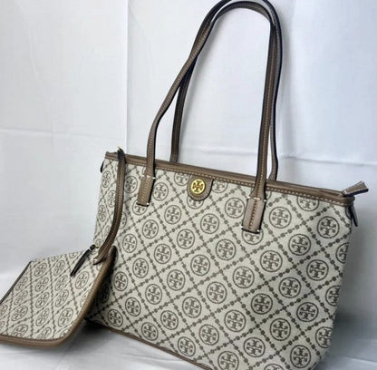 Tory Burch Monogram Tote Bag