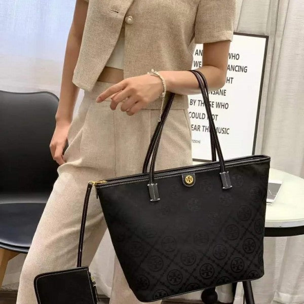 Tory Burch Monogram Tote Bag