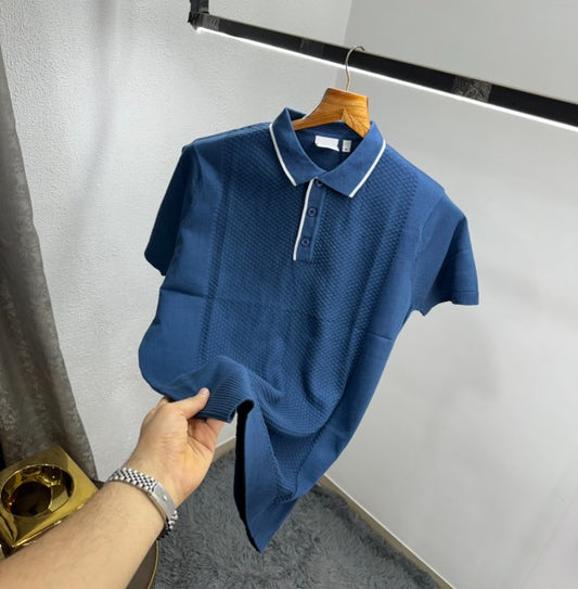 Burberry Knitted Premium Polo T-Shirt