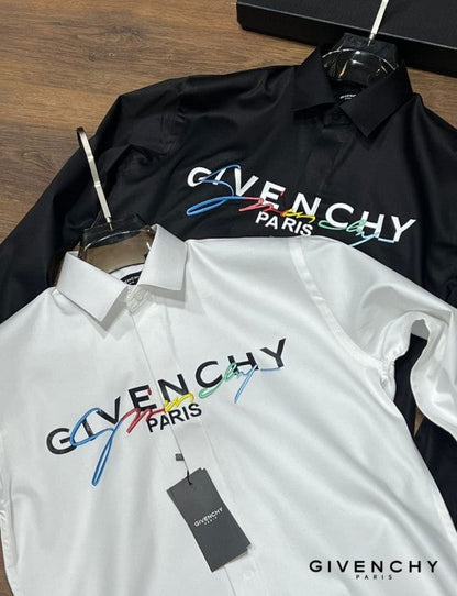 Givenchy Paris Embroidery Work Shirt